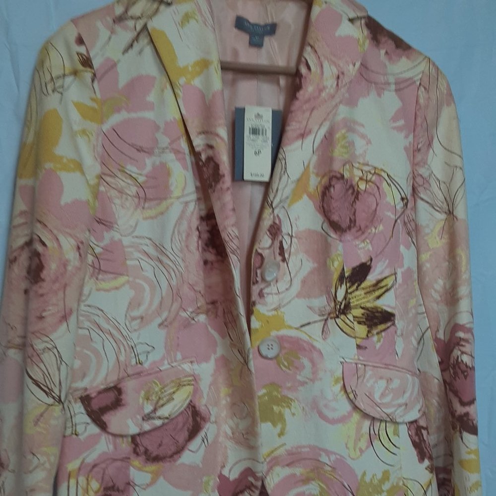 Ann Taylor floral Jacket